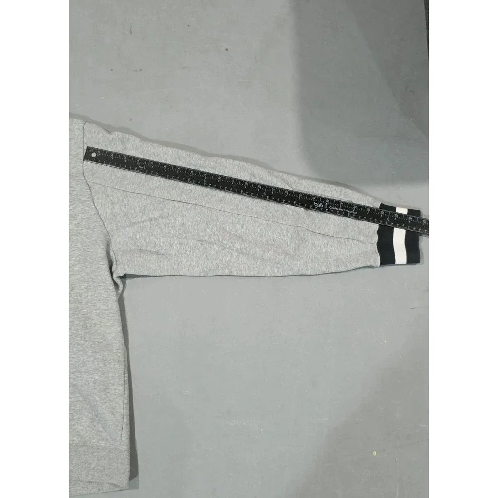 Nike Air Full Zip Hoodie Gray Black Spell Out XXL Authentic Sportswear‎